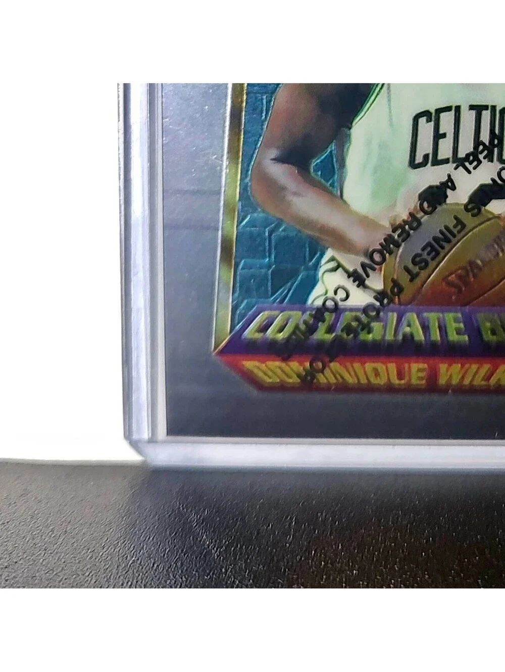 Dominique Wilkins 1994-95 Topps Finest #278 Collegiate Best